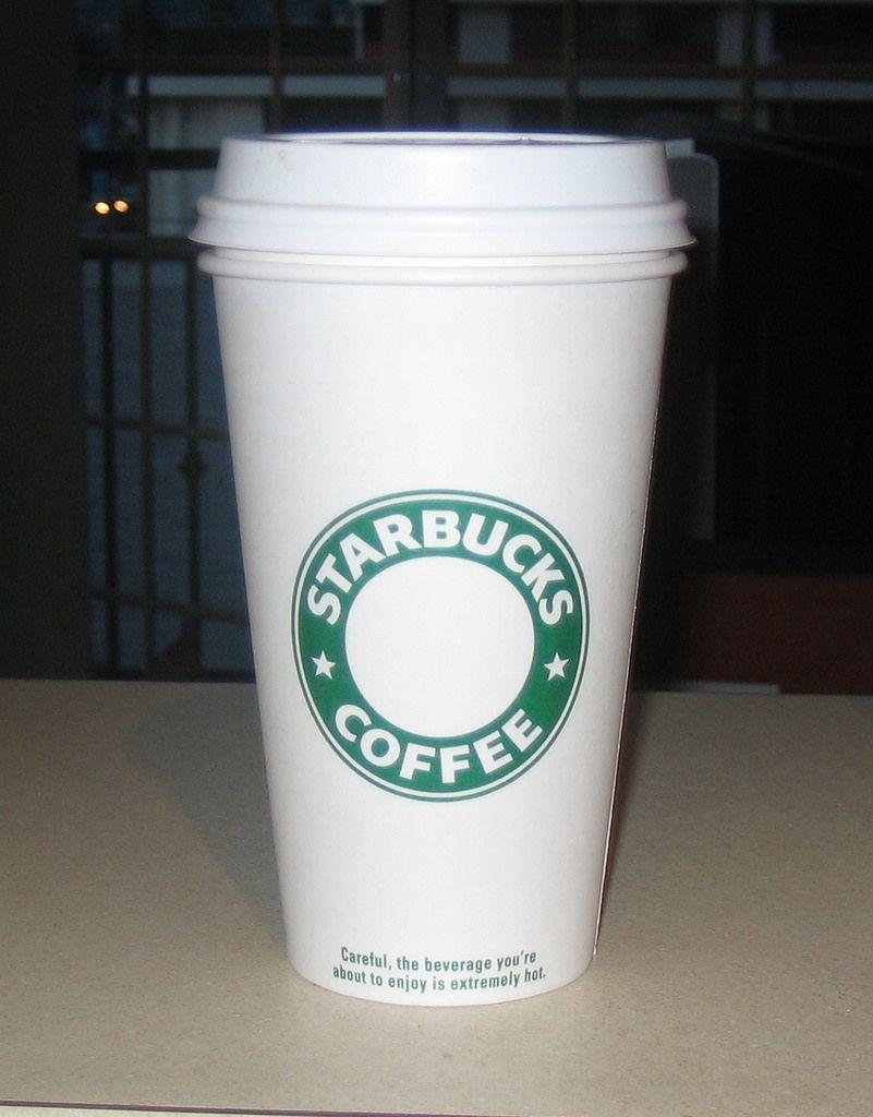Blank Starbucks Logo - Blank Starbucks cup | The black ink didn't print on this cup… | Flickr