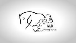 Reining Horse Logo - Designs by MarieAF - Logo for a Quarter Horses breeding for ...