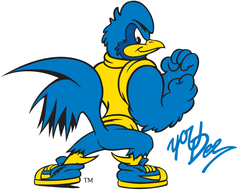 University of Delaware Blue Hens Logo - Delaware Blue Hens Mascot Logo - NCAA Division I (d-h) (NCAA d-h ...