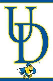 University of Delaware Blue Hens Logo - UNIVERSITY OF DELAWARE Fightin' Blue Hens Official Logo Poster