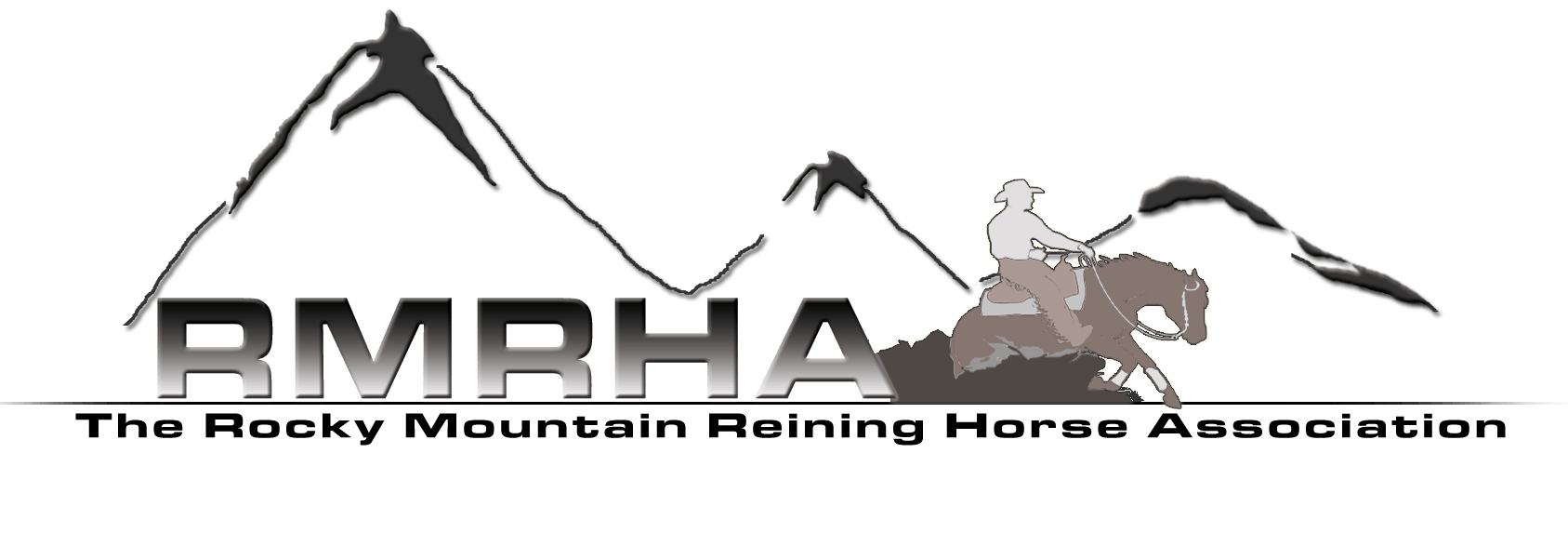 Reining Horse Logo - Rocky Mountain Reining Horse Association – Reining on the Colorado ...