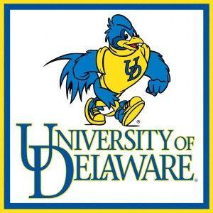 University of Delaware Blue Hens Logo - Delaware beats Villanova at the first-ever college football game at ...