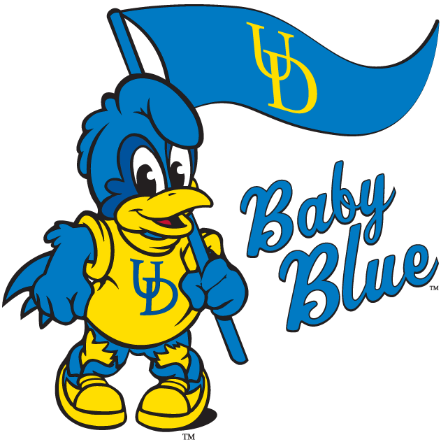 University of Delaware Blue Hens Logo - Delaware Blue Hens Mascot Logo Division I (d H) (NCAA D H