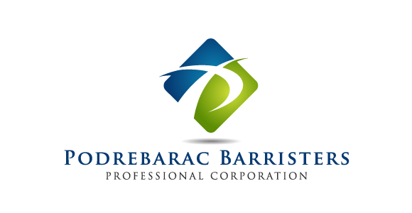 Green and Blue Logo - Podrebarac Barristers Commercial Litigation and Class Actions
