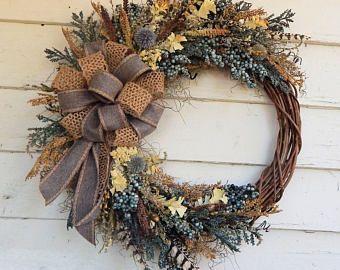 Rustic Wreath Logo - Rustic wreath