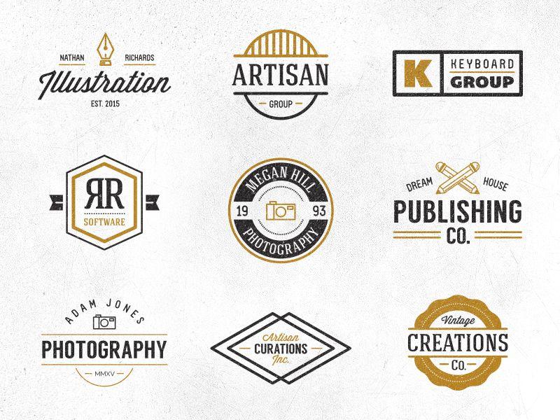 Hipster Logo - Hipster Logo Pack by Sean Coady | Dribbble | Dribbble