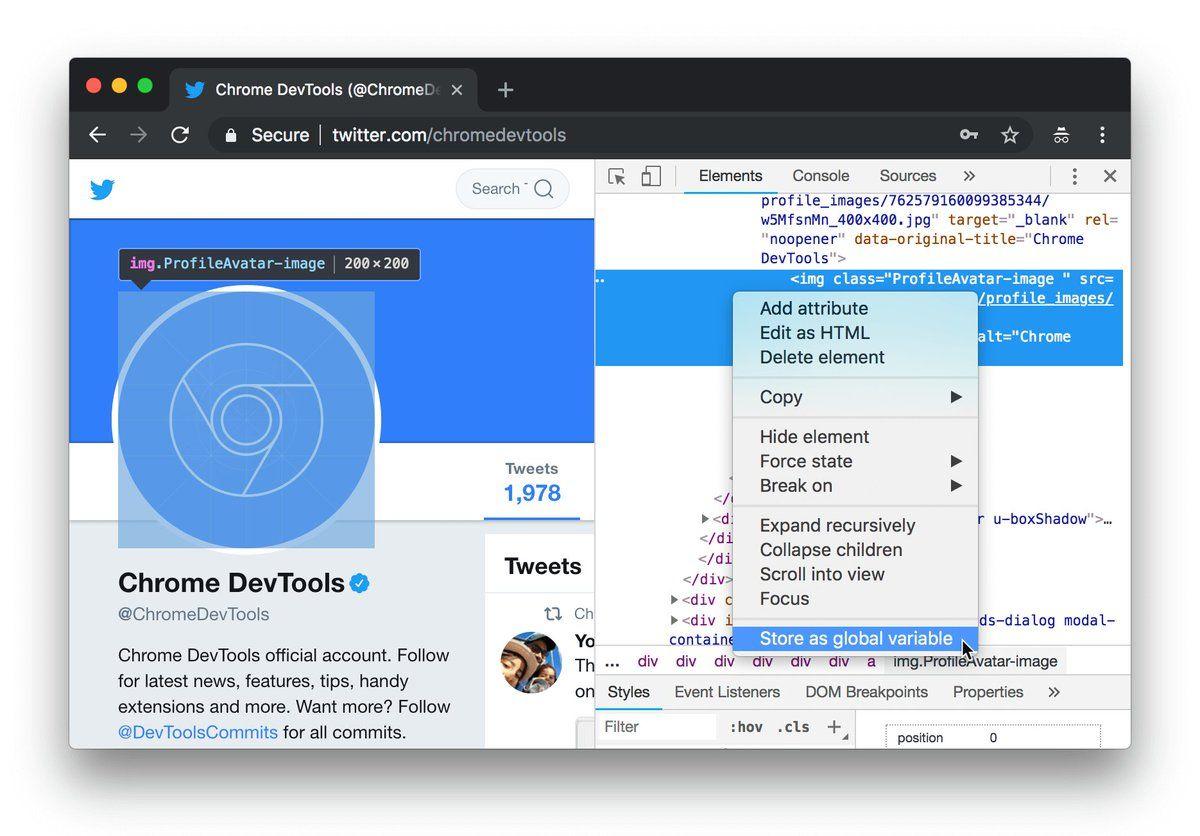 Chrome Twitter Logo - Chrome DevTools on Twitter: 