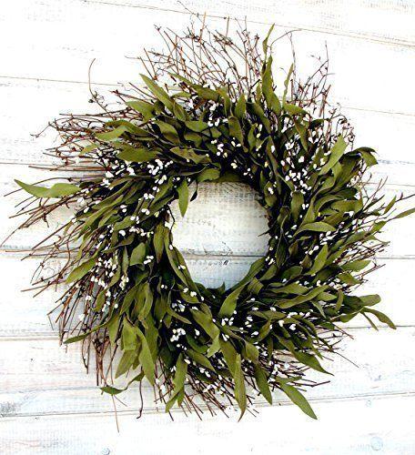 Rustic Wreath Logo - Amazon.com: Rustic Twig Wreath, Fall Wreath, Winter Winter Wreath ...