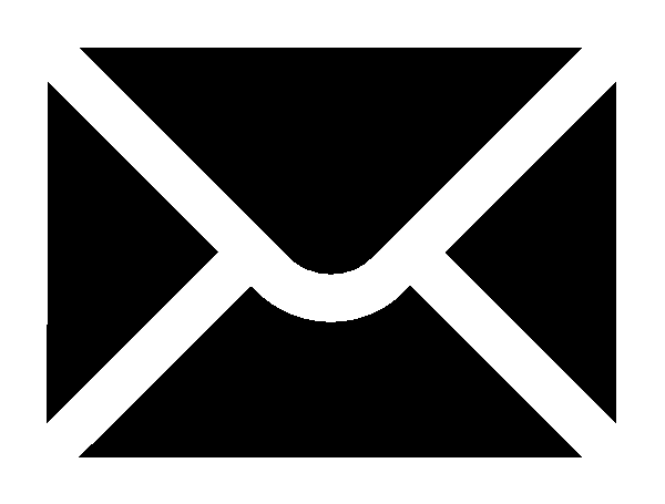 Black Email Logo - Free Email White Icon 383233 | Download Email White Icon - 383233