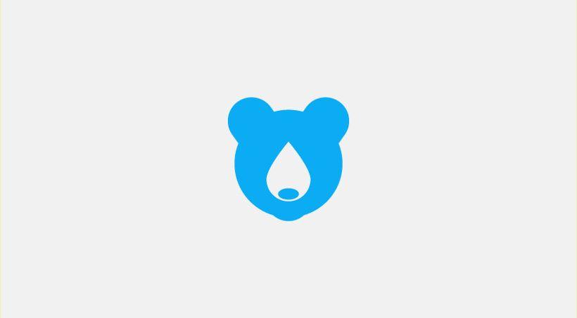 Polar Water Logo - Picture of Teddy Bear Logo T