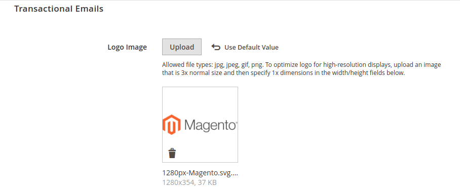 Black Email Logo - image - Brand store Logo not showing in email - Magento Stack Exchange