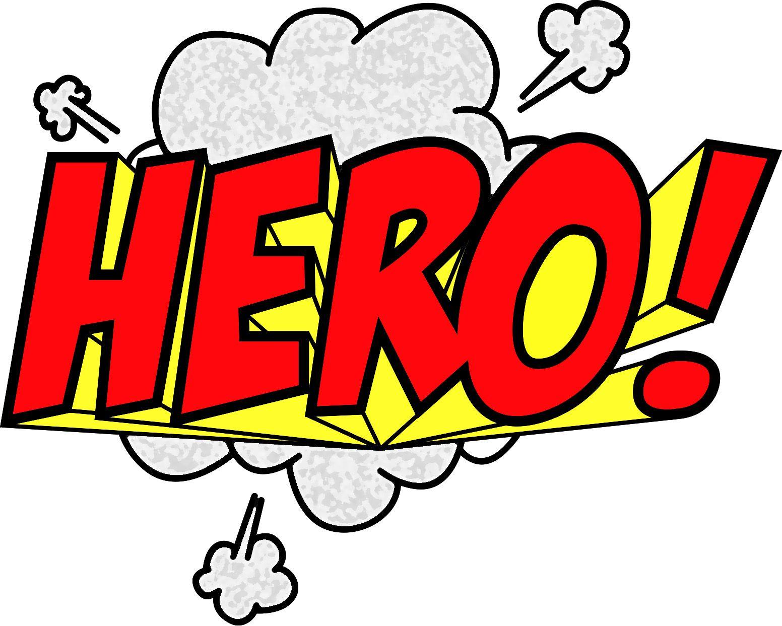 Comic Book Hero Logo - comic book character clipart Image #42262