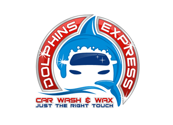 Car in Circle Logo - Car Wash Logos