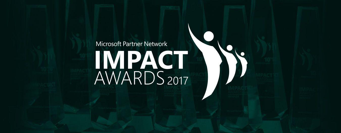 Microsoft Public Sector Logo - A Hundred Answers wins Public Sector Award at 2017 Microsoft IMPACT