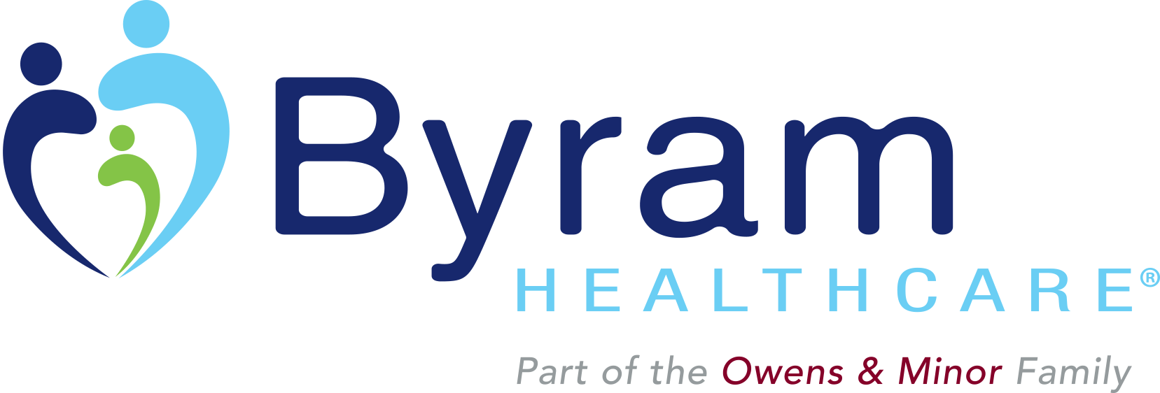 Health Care Blue Square Logo - Medical Supply Company | Home Medical Supplies | Byram Healthcare