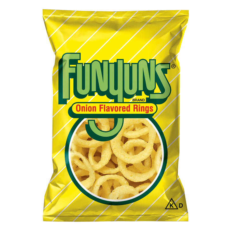 Funyuns Logo - Funyuns Onion Rings - HUGE Bag 5.75oz (163g) - American Fizz