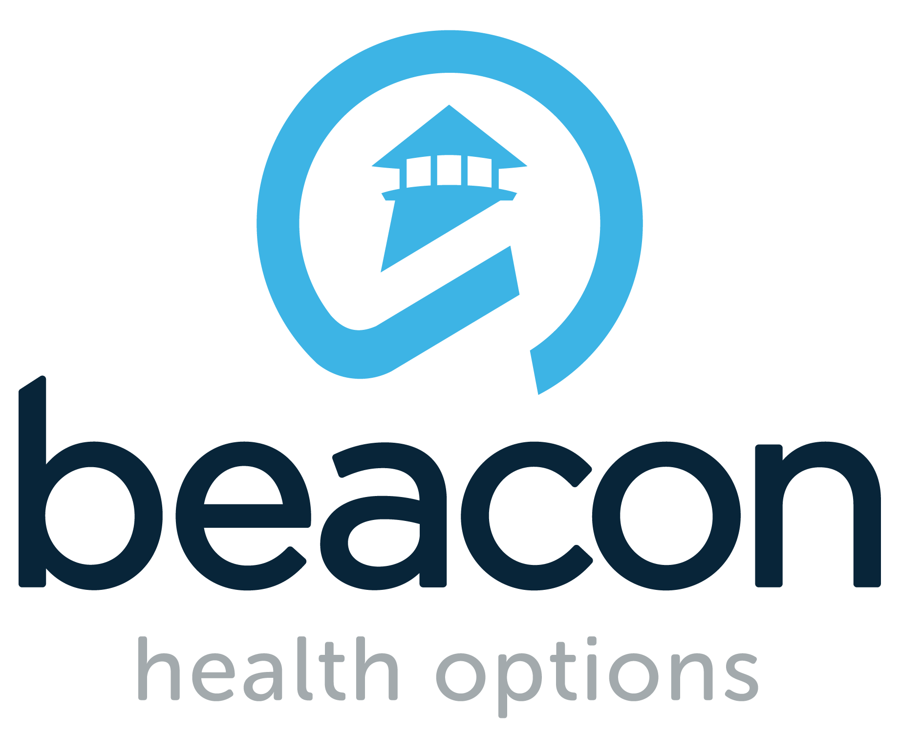 Health Care Blue Square Logo - Beacon Health Options
