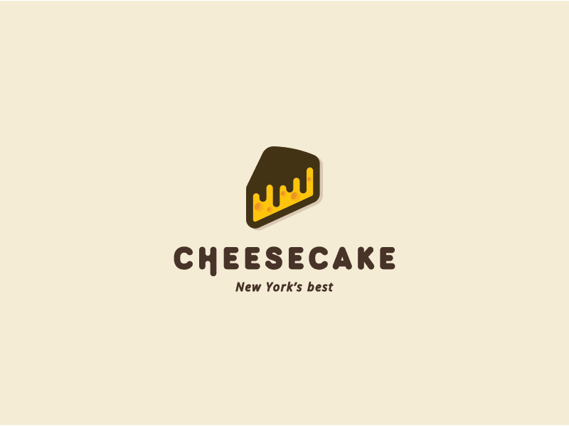 Cheesecake Logo - Cheesecake. Graphic design. Cake logo, Logo design, Cake logo design