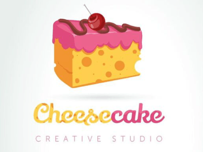 Cheesecake Logo - Cheesecake logo type by Emre Aybiçer