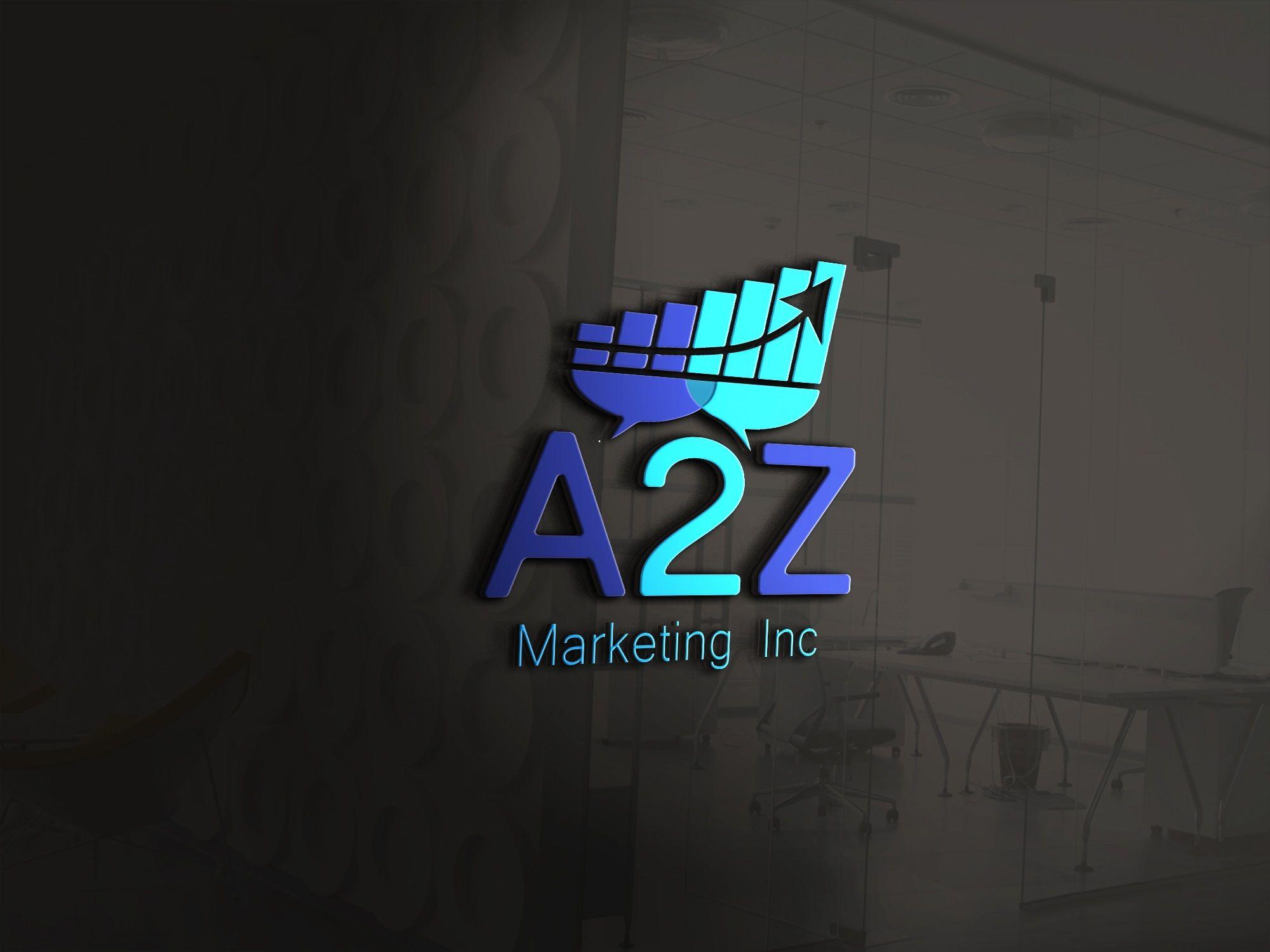 Initial letter a2z design logo Royalty Free Vector Image