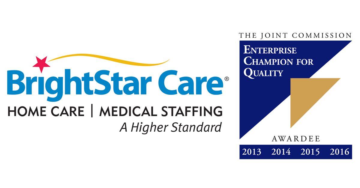 Joint Commission Award Logo - 2016 Enterprise Champion for Quality Award | BrightStar Care