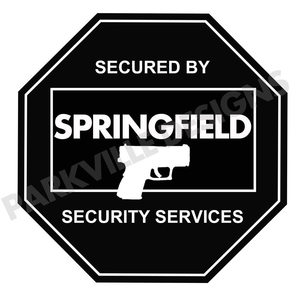 Springfield XD Logo - KC Vinyl Decals, Graphics, Signs, Banners, Custom Graphics - Secured ...
