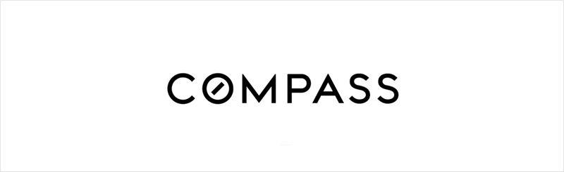 Compass Black and White Logo - 40 Creative and Memorable Logo Samples to Inspire You | Visual ...