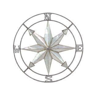 Compass Black and White Logo - Compass Wall Decor | Wayfair