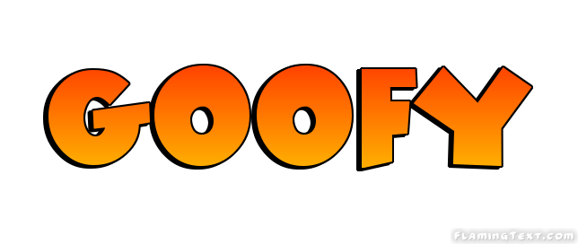 Goofy Logo - Goofy Logo | Free Name Design Tool from Flaming Text