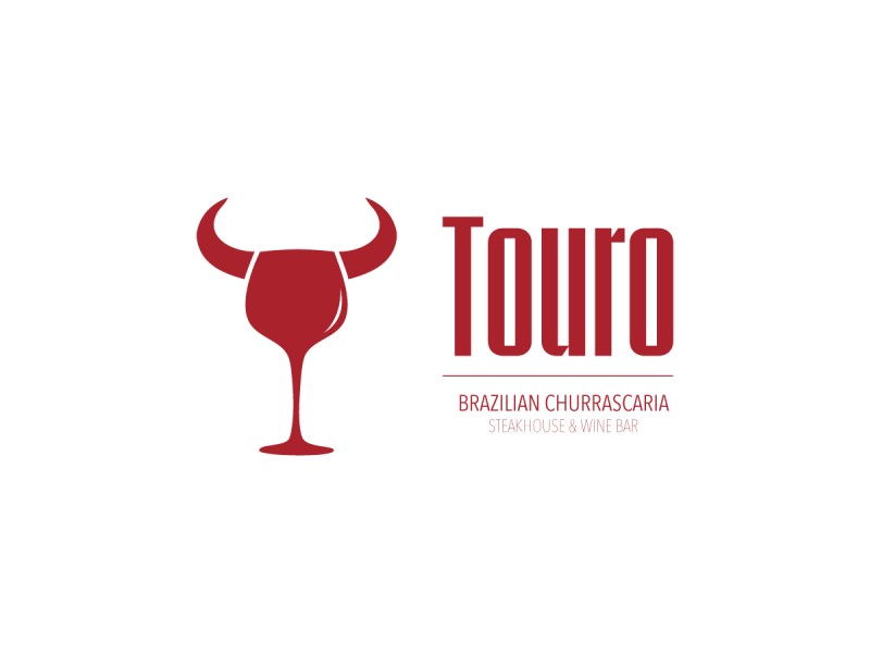 Brazilian Restaurant Logo - Touro Churrascaria - Brazilian Steakhouse & Wine Bar Logo - VulgarBulgar