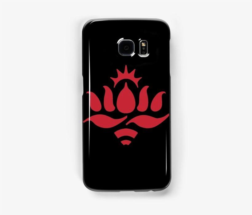 Red Lotus Logo - red Lotus Logo, Black Background