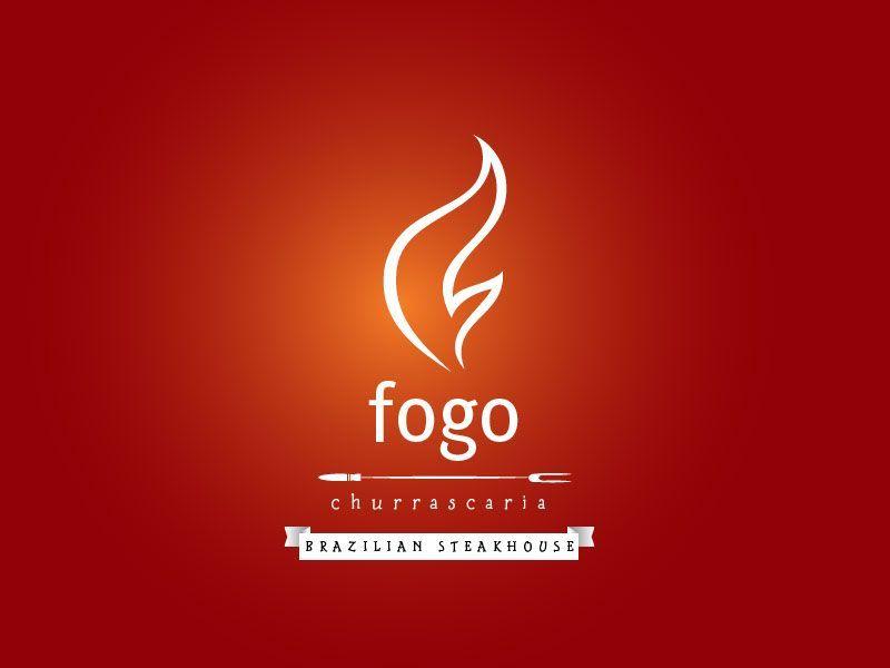 Brazilian Restaurant Logo - Fogo Churrascaria Logo. Gum Guy Goes To Brazil. Logo design