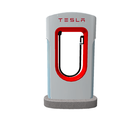 Tesla Supercharger Logo - Tesla Supercharger - Roblox