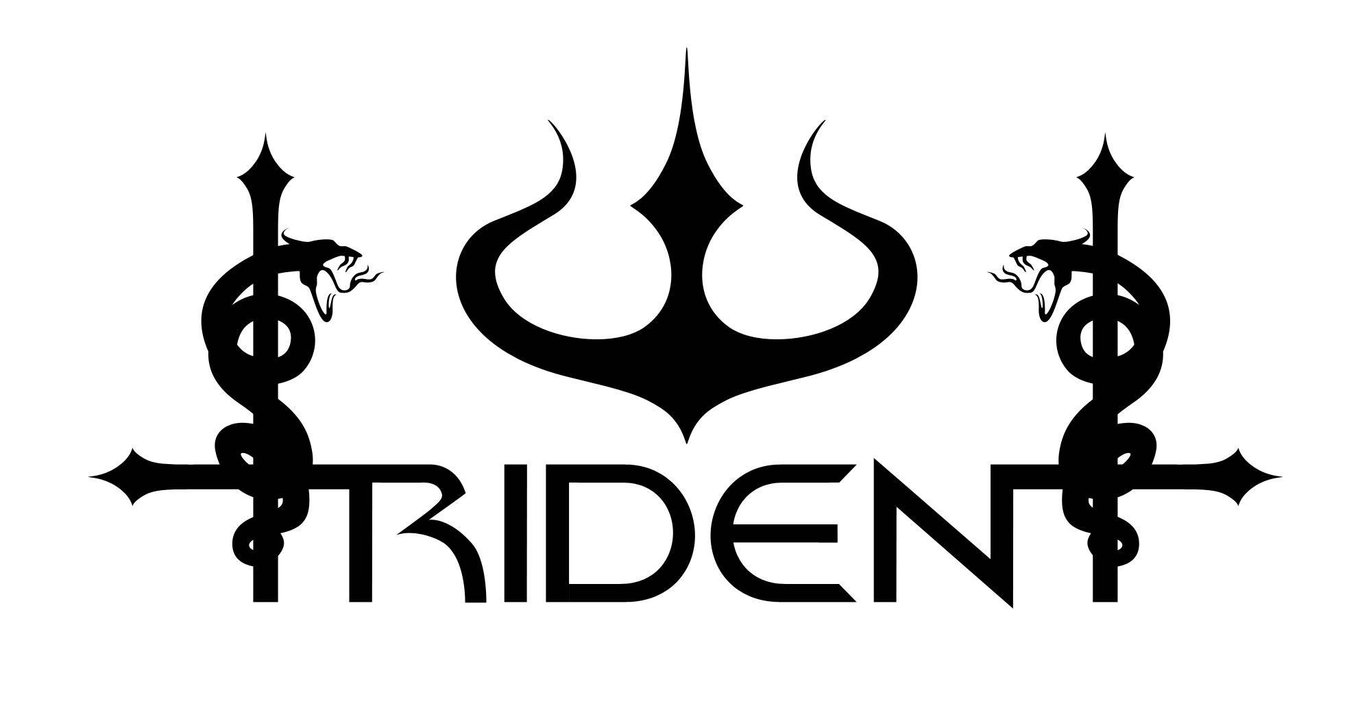 Black Trident Logo - Trident