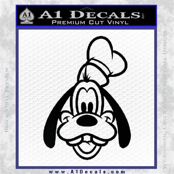 Goofy Logo - Goofy F1 Decal Sticker A1 Decals