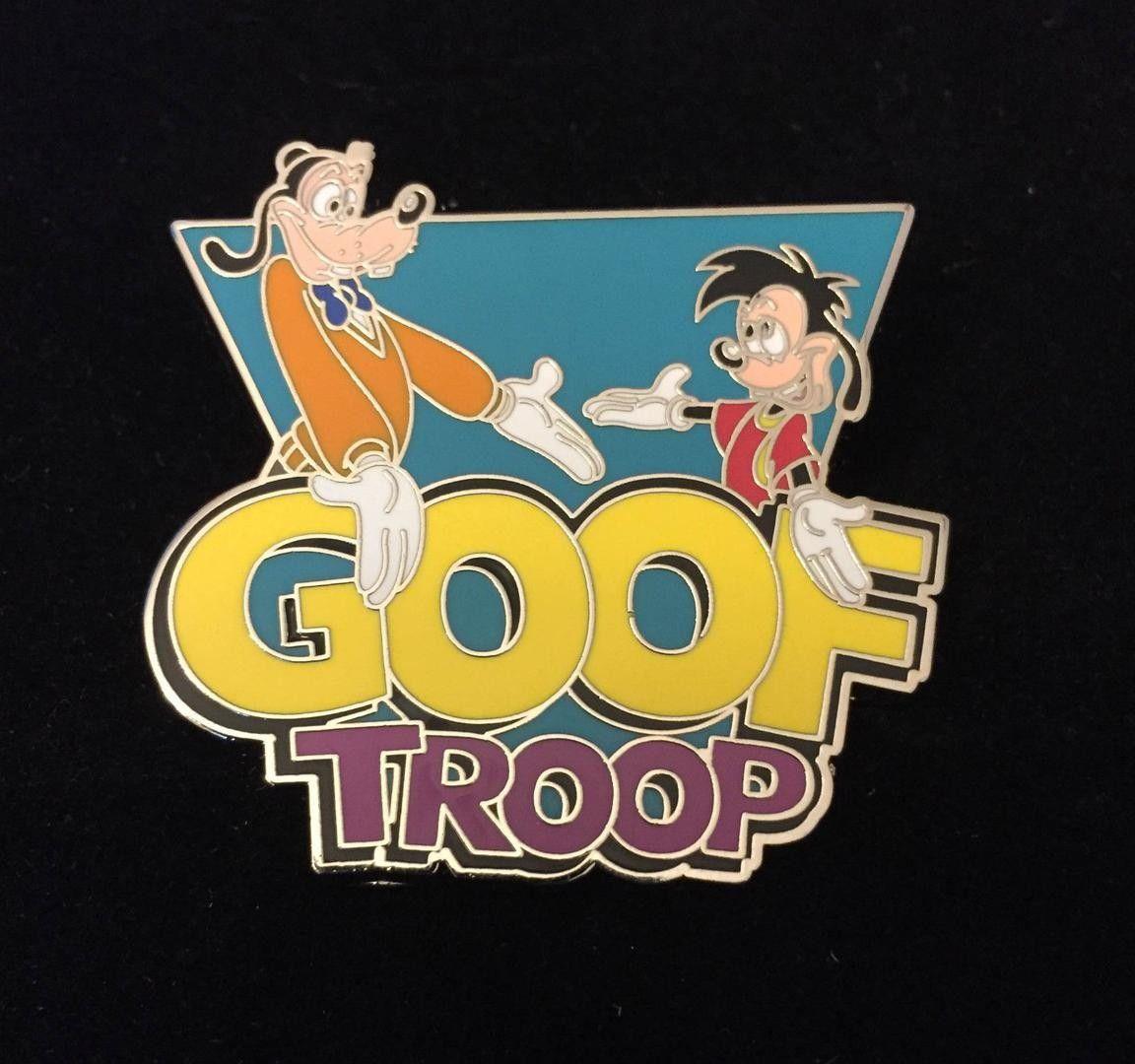 Goofy Logo - Goof Troop Goofy Max Logo Disney Afternoon Mystery Pin