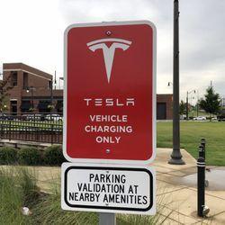 Tesla Supercharger Logo - Tesla Supercharger - EV Charging Stations - 2221 Richard Arrington ...