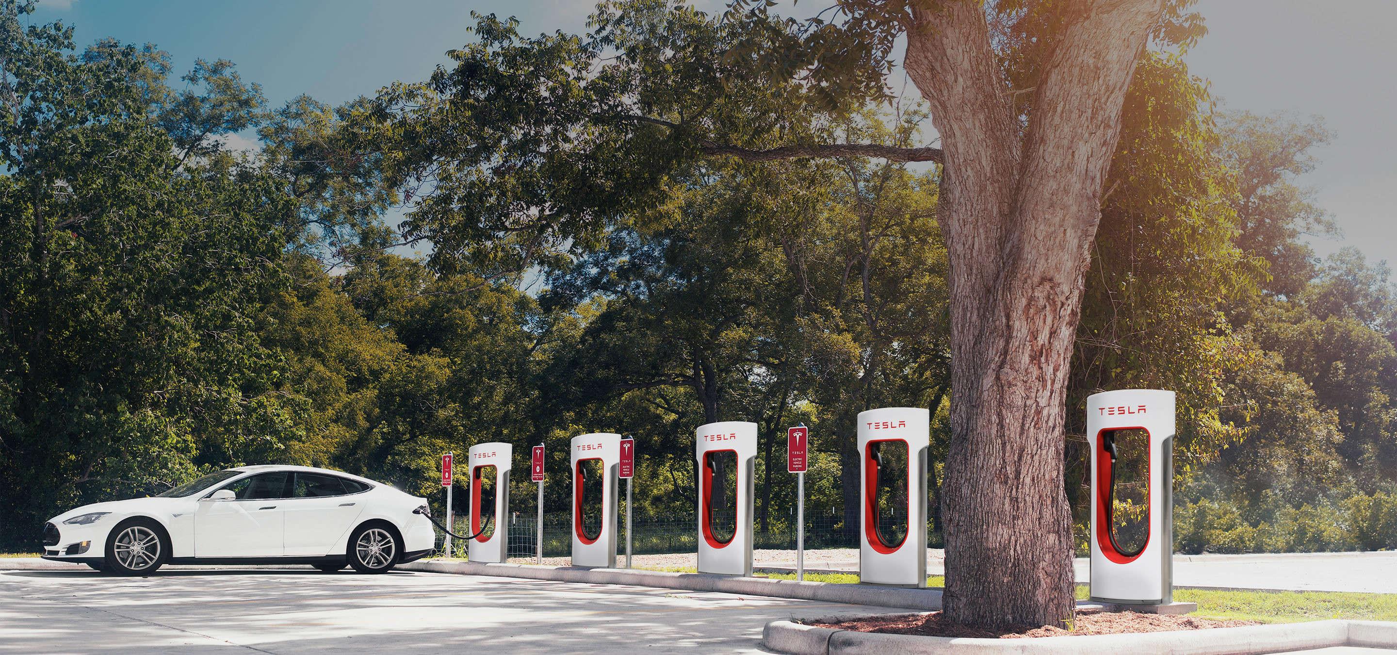 Tesla Supercharger Logo - Supercharging Your Tesla Will No Longer Be Free