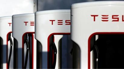 Tesla Supercharger Logo - Tesla (TSLA) unveils Supercharger fees — Quartz