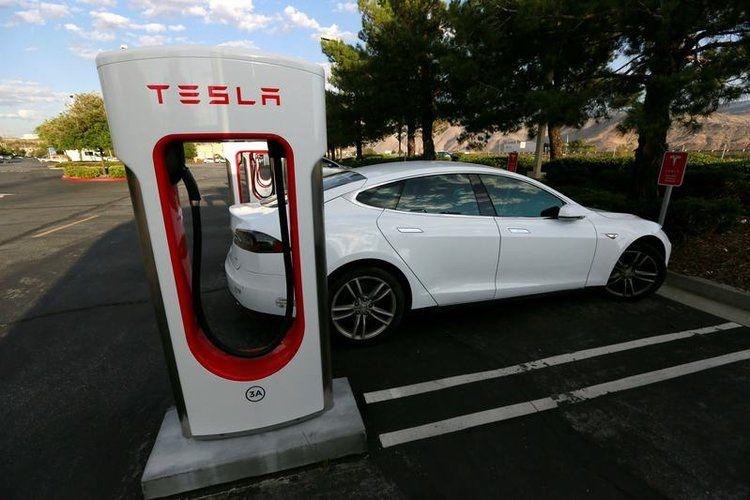Tesla Supercharger Logo - Tesla SuperCharger network expansion costs $8 billion: UBS ...