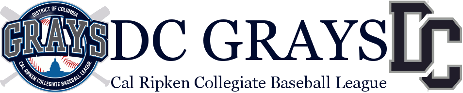 Grays Baseball Logo - DC Grays - Cal Ripken Collegiate Baseball League