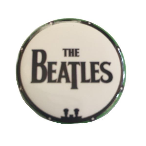 Beatles Drum Logo - Beatles Drum Logo Round Fridge Magnet 1.75 Inch Novelty Decor Button