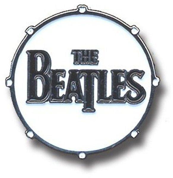 Beatles Drum Logo - Beatles Drum Logo Pin Badge