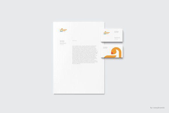 Orange Duck Logo - Orange Duck Logo Template ~ Logo Templates ~ Creative Market