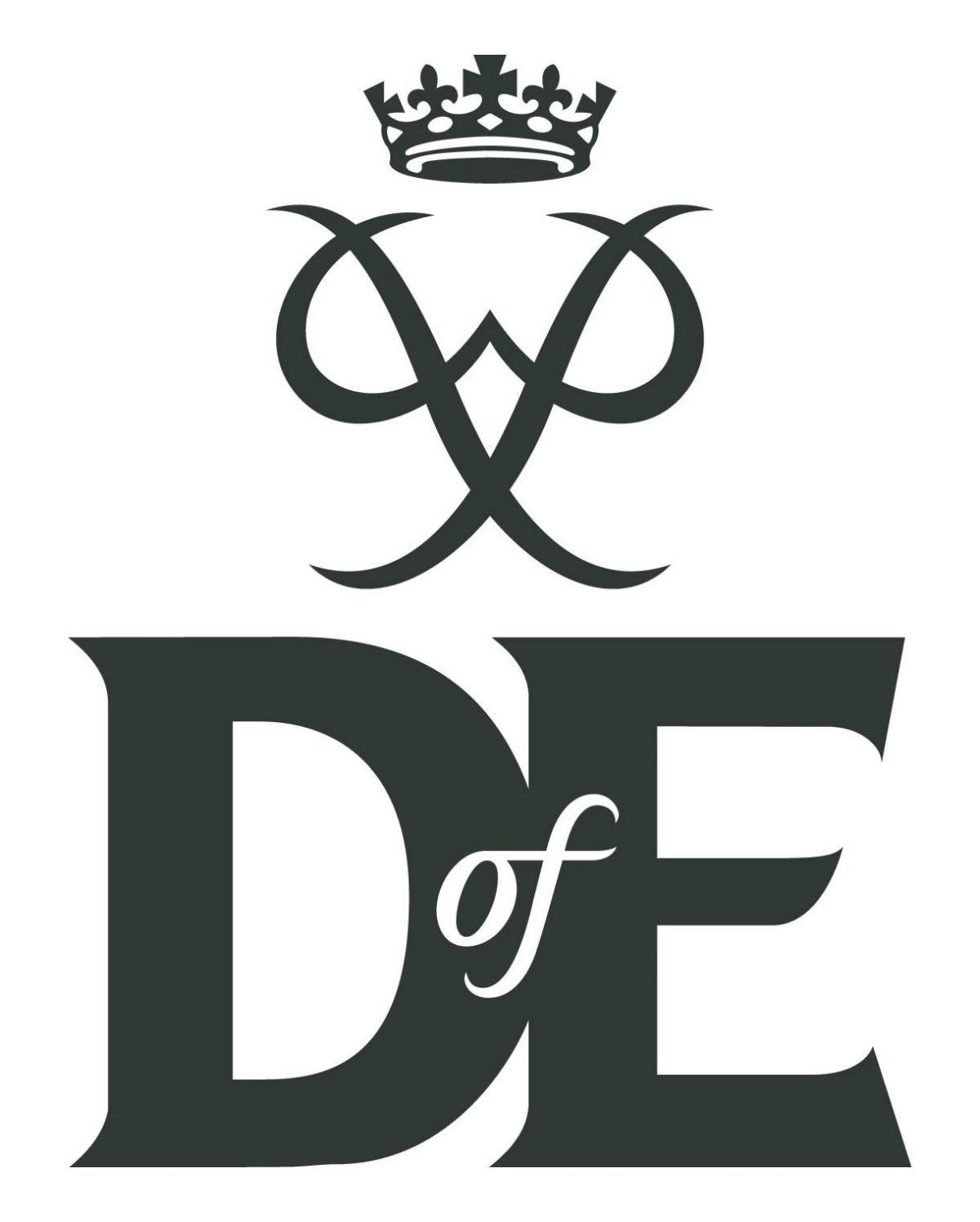 Black and White E Logo - Uppingham Community College - The D of E Award