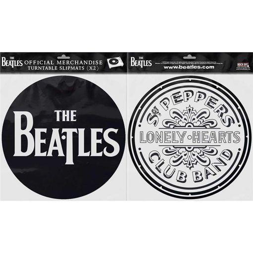 Beatles Drum Logo - The Beatles DJ SLIPMAT -Beatles Fab Four Store Exclusively Beatles