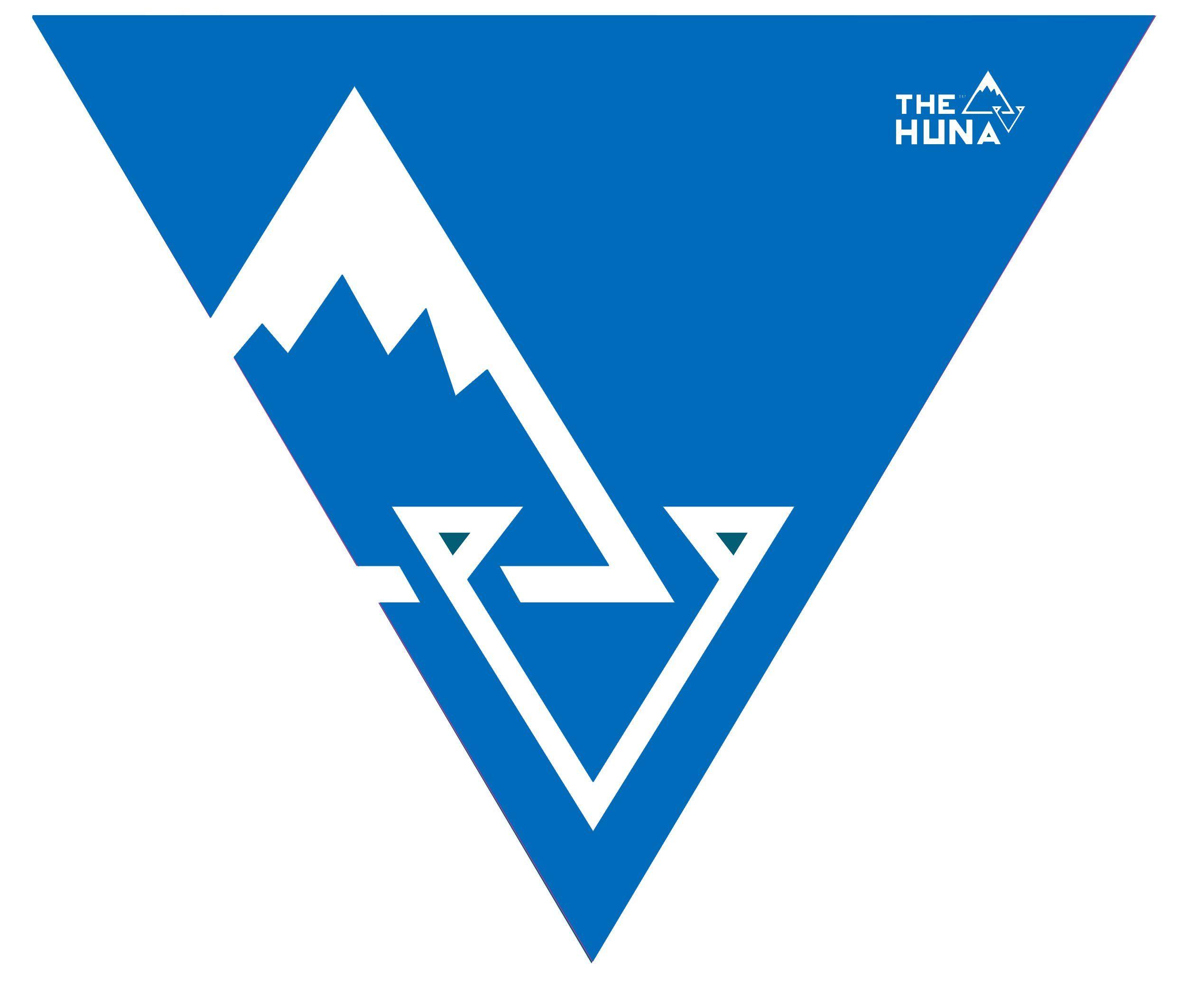 Dark Blue and White Logo - TheHuna_Dark Blue with White Logos