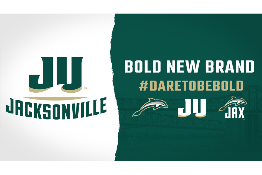 Jacksonville Dolphins Logo - Jacksonville University launches new logo design. Jax Daily Record