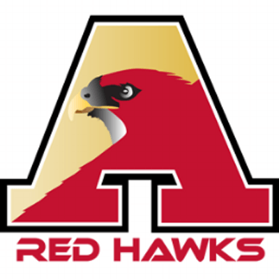 Red Hawk School Logo - Troy Athens High