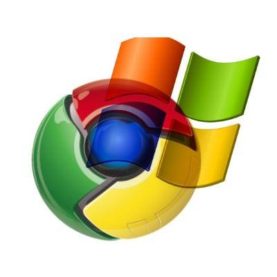 Google Chrome Downloadable Logo - Chrome's Logo Forged from Windows